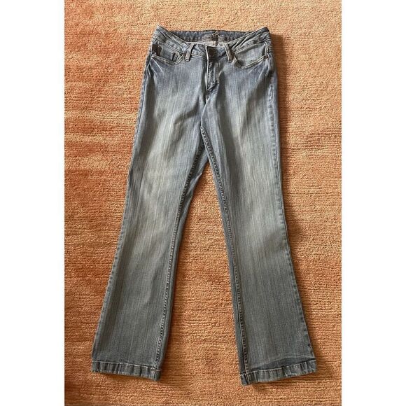 Copper R Women's Med Washed VF Jeanswear Blue Denim Size 5/6 M Bootcut Jeans - Picture 1 of 11